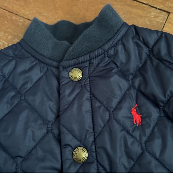 Ralph Lauren Quilted Barn Jacket Classic Navy - Picture 4 of 9